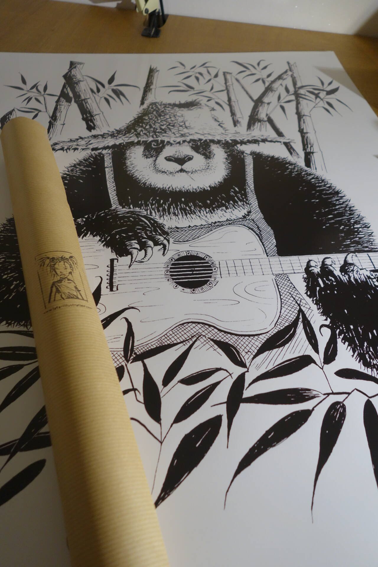 Panda Blues - Jata Illustration